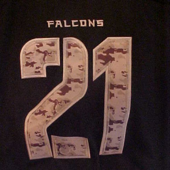 Desmond Trufant SALUTE TO SERVICE Atlanta Falcons NIKE Sz Adult M NFL Players - Picture 4 of 10